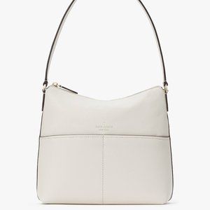 New Kate Spade Bailey Shoulder Bag Leather Parchment